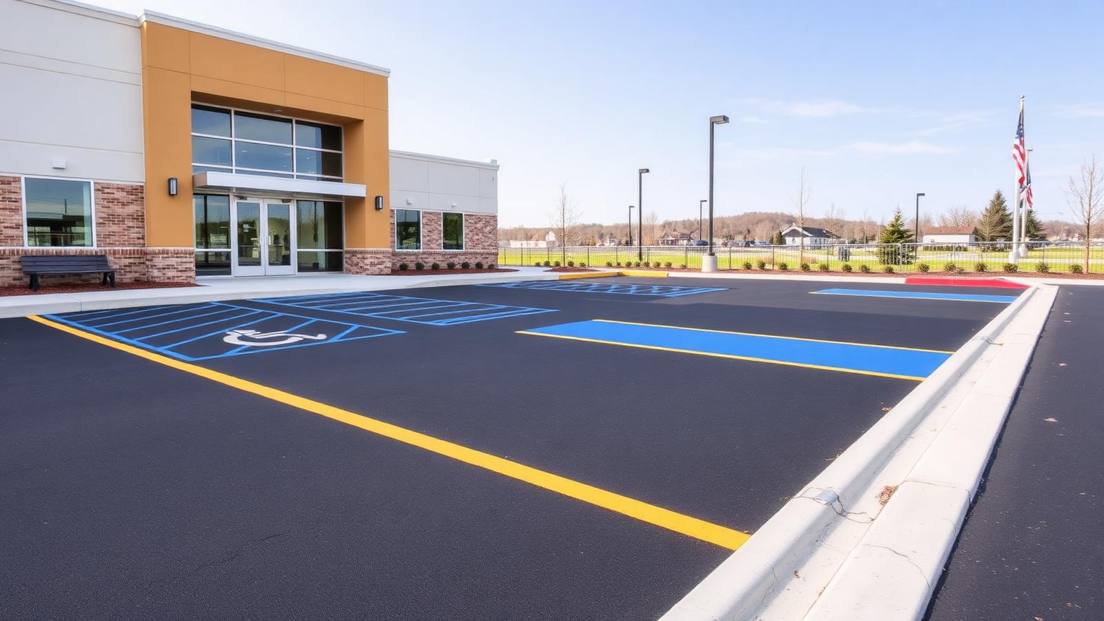 Illustration of ada accessibility improvements work on a medical / healthcare facility in Wappingers Falls, NY