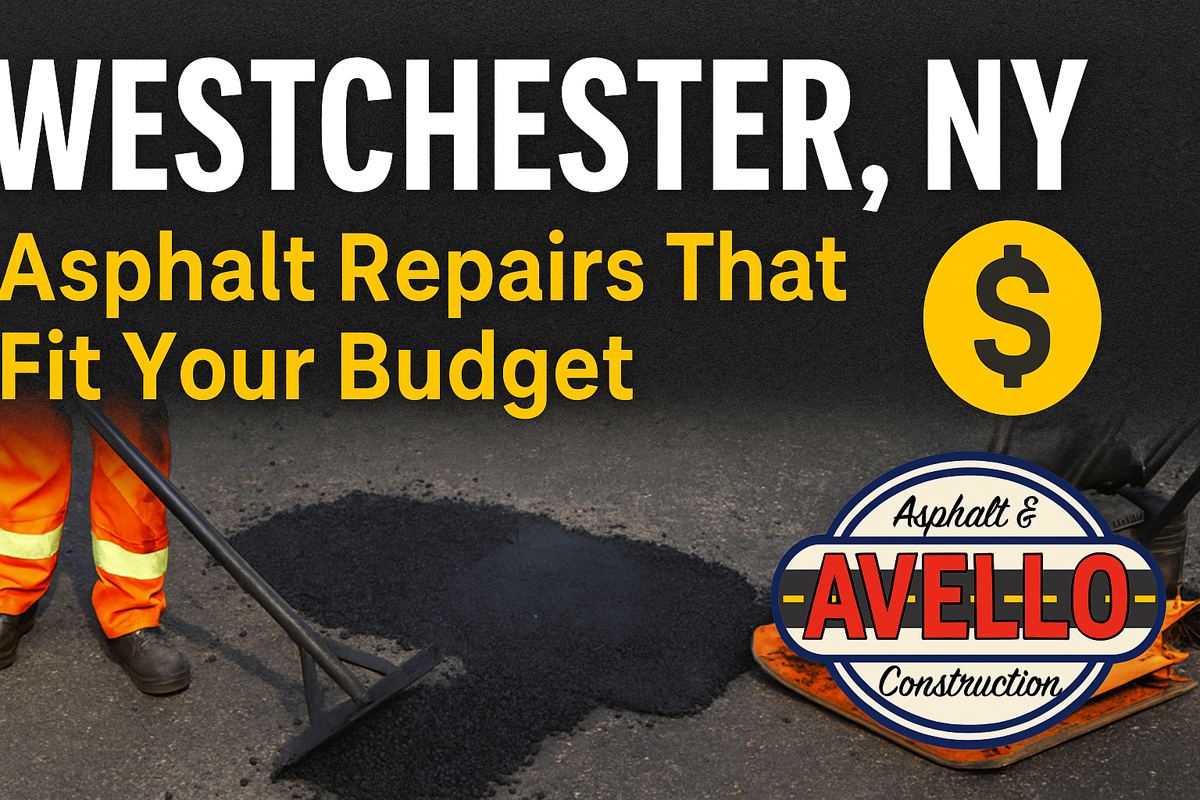 Westchester Property Managers Achieve Savings with Smart Asphalt Repairs from Avello Asphalt — commercial asphalt project photo, Hudson Valley NY