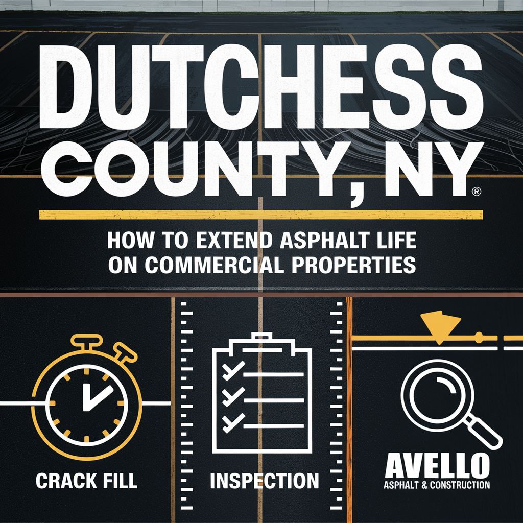 Avello Asphalt Guides Dutchess County Property Owners Toward Lasting Asphalt Solutions — commercial asphalt project photo, Hudson Valley NY