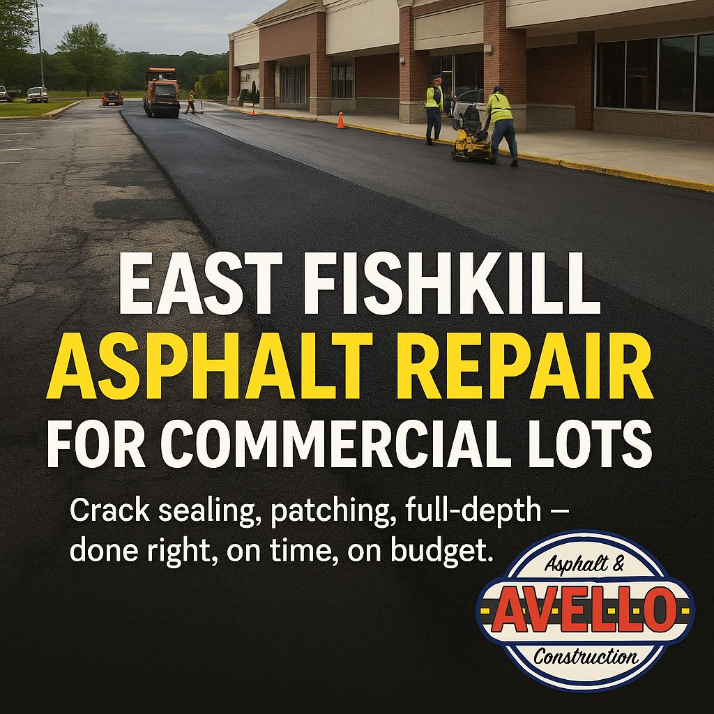 How to Choose the Best Asphalt Repair for East Fishkill Commercial Lots — commercial asphalt project photo, Hudson Valley NY