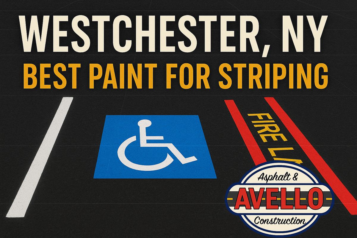 Choosing the Best Parking Lot Striping Paint for Durable Results in Westchester — commercial asphalt project photo, Hudson Valley NY