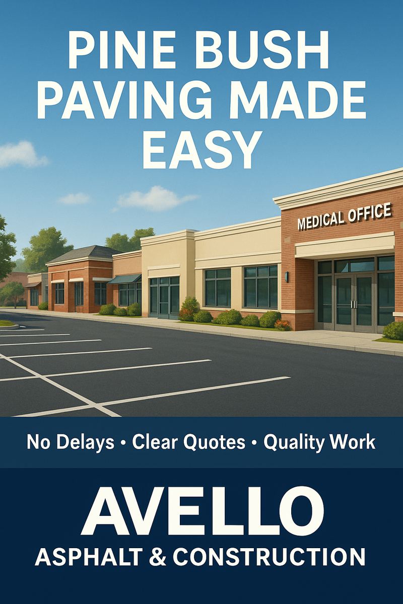 Commercial Paving You Can Count On in Pine Bush NY — commercial asphalt project photo, Hudson Valley NY