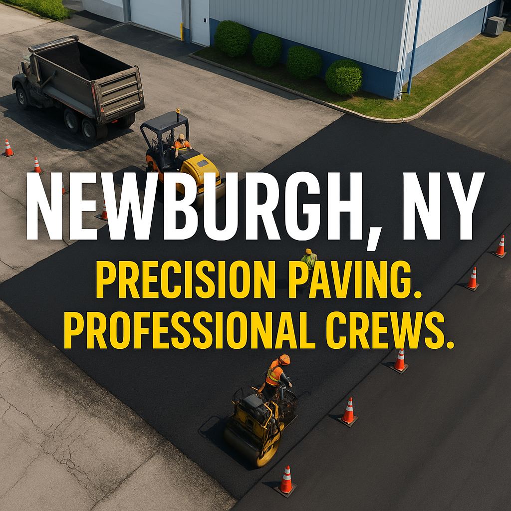 Precision Paving for Newburgh’s Commercial Corridors — commercial asphalt project photo, Hudson Valley NY