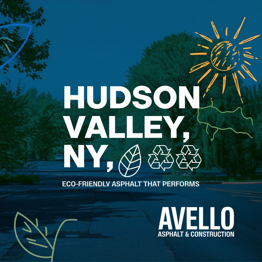 Avello Asphalt Champions Sustainable Commercial Paving in the Hudson Valley — commercial asphalt project photo, Hudson Valley NY