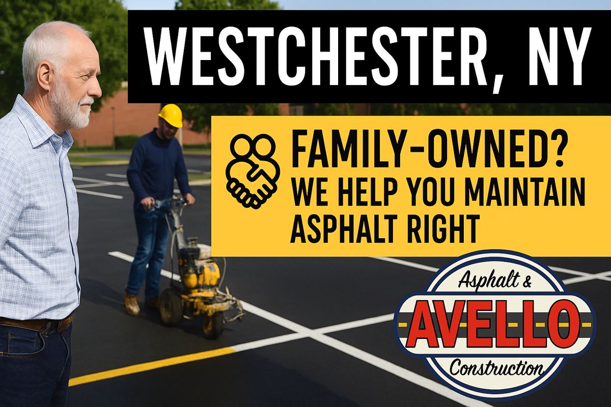 How Avello Asphalt Safeguards Family-Owned Properties in Westchester — commercial asphalt project photo, Hudson Valley NY
