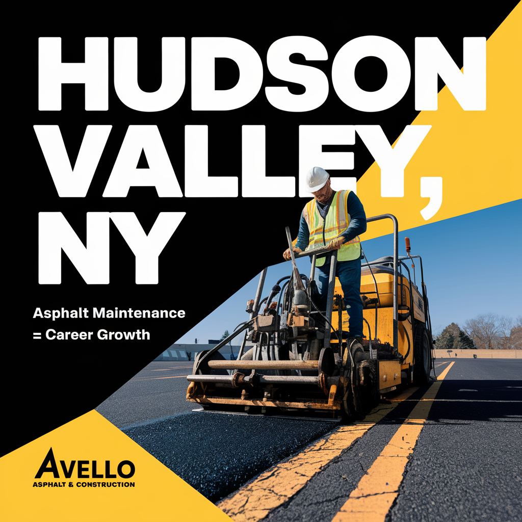 Avello Asphalt Champions Career Growth in Hudson Valley Commercial Maintenance — commercial asphalt project photo, Hudson Valley NY