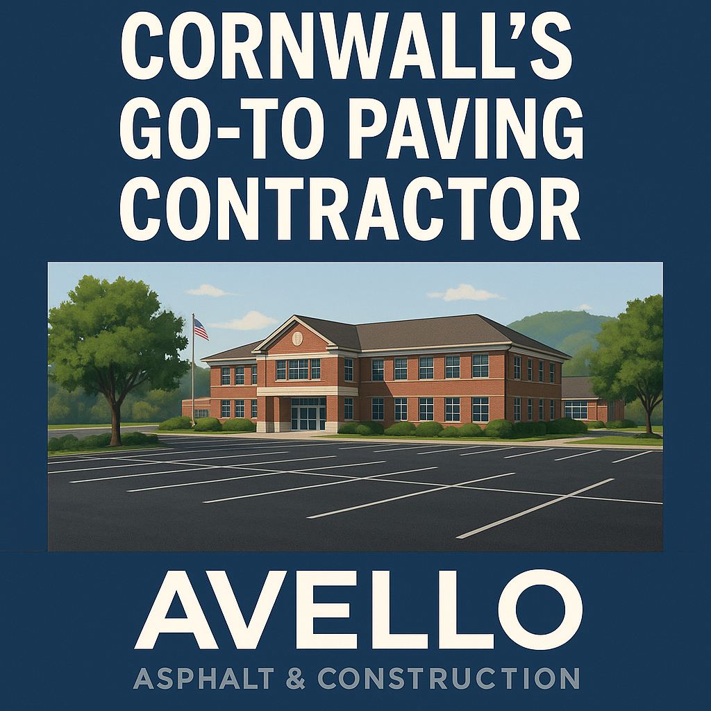 Upgrade Your Property with Reliable Commercial Paving in Cornwall NY by Avello Asphalt — commercial asphalt project photo, Hudson Valley NY