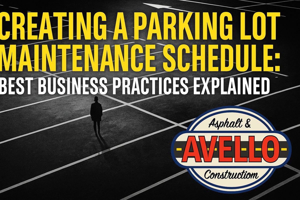 Creating A Parking Lot Maintenance Schedule: Best Business Practices Explained for New York, Dutchess County, Poughkeepsie, and Surrounding Areas — commercial asphalt project photo, Hudson Valley NY