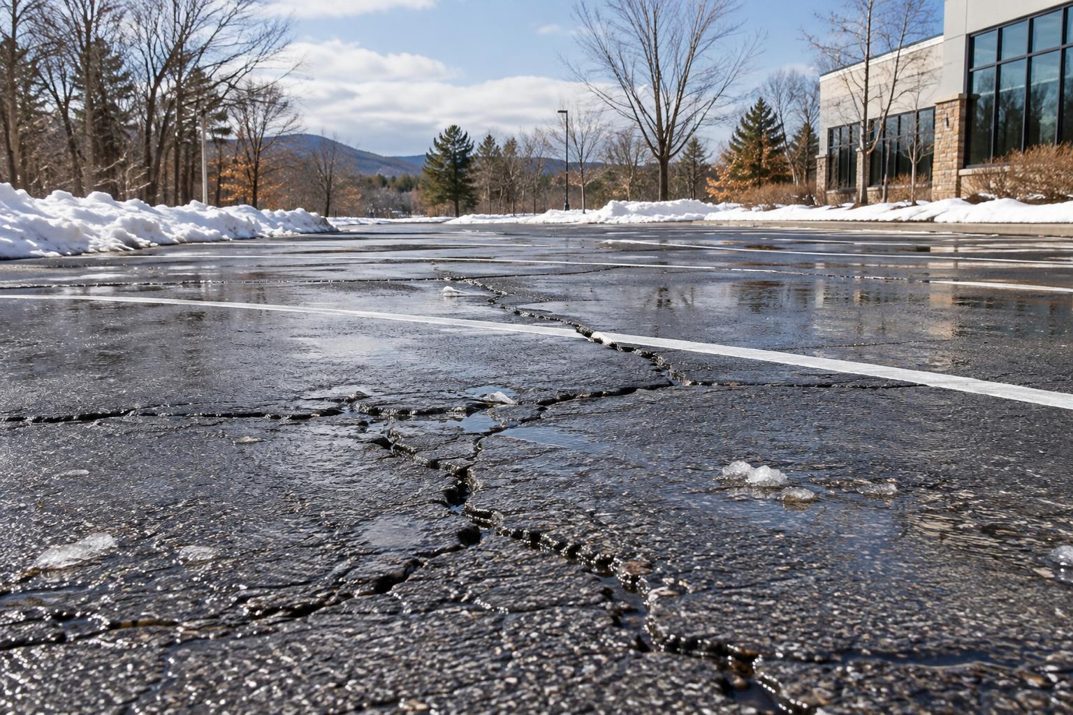 Blog Posts: Preventing Parking Lot Damage In Winter: Why Fall Asphalt Maintenance Is Key