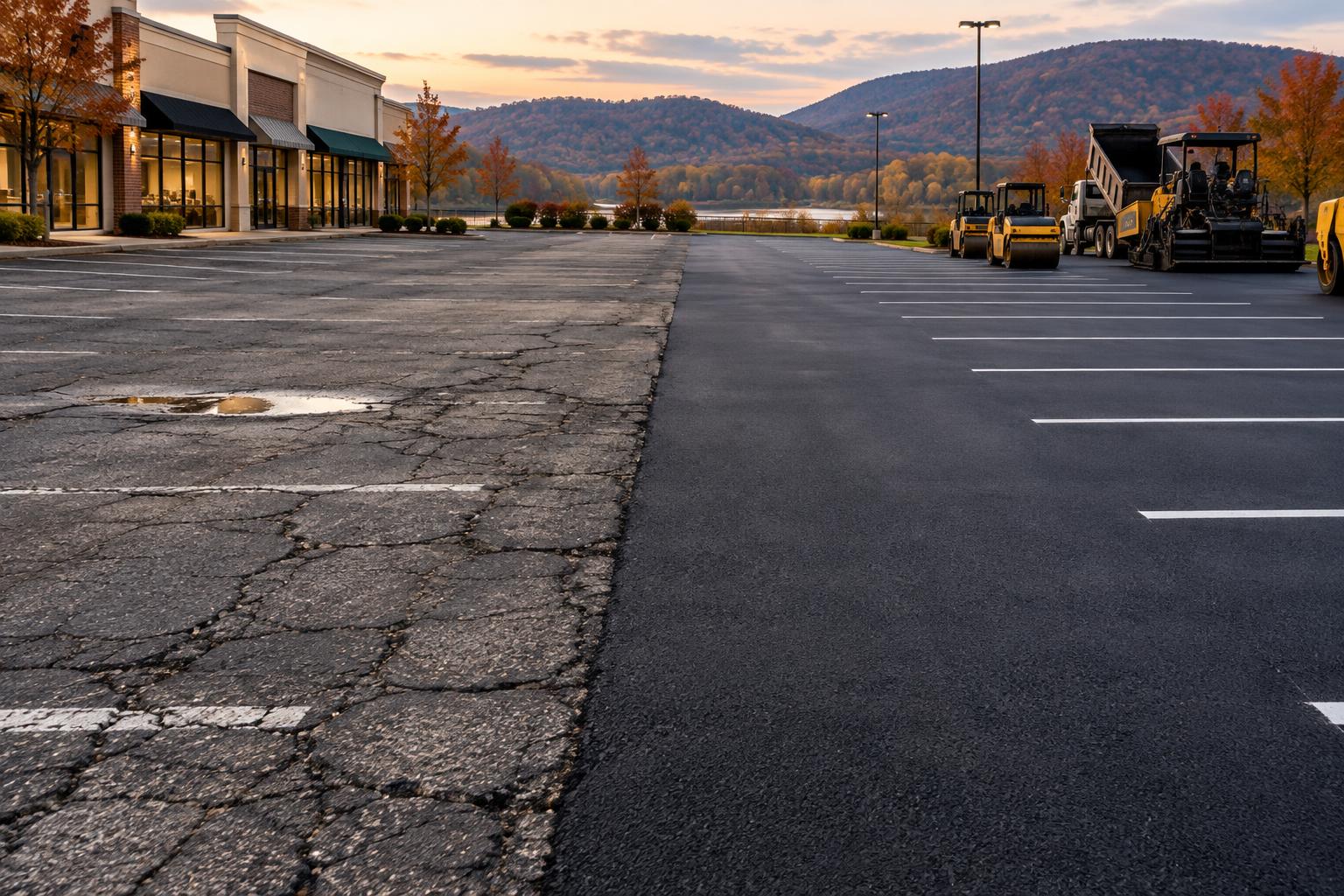 Video Press Releases: Hudson Valley Asphalt Paving: Boost Plaza Value Without Downtime in Dutchess County New York