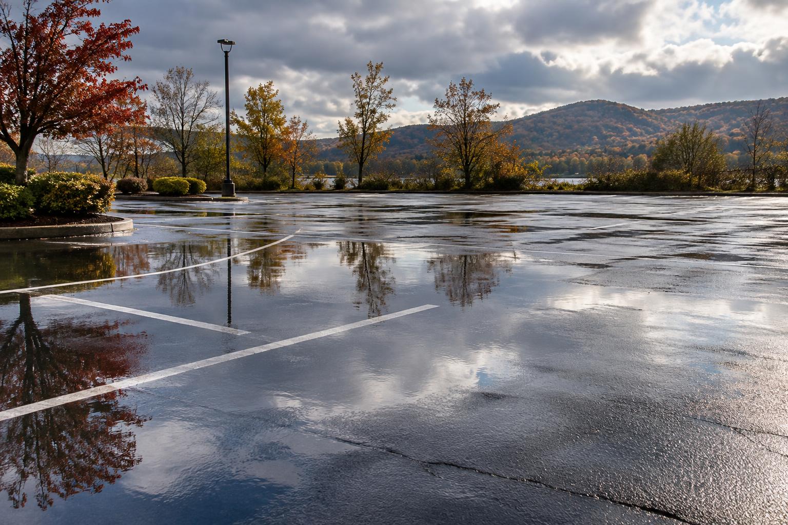 Blog Posts: Parking Lot Flooding After Storms? Hudson Valley Paving Contractor Explains