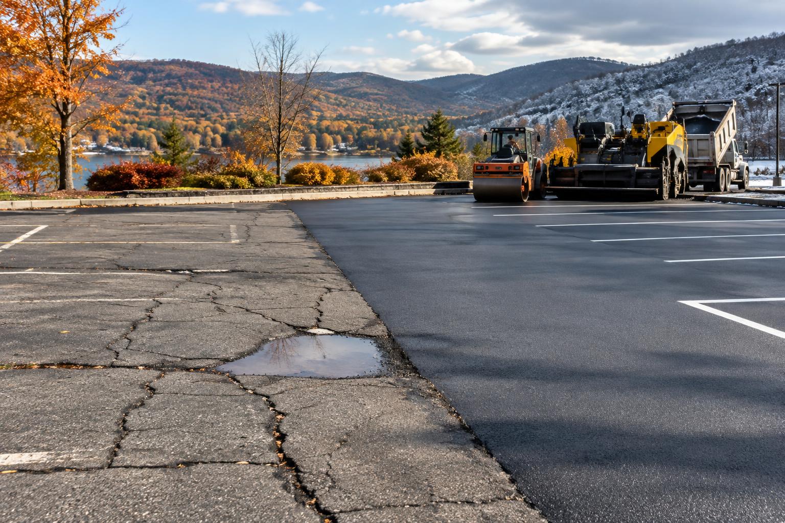 Blog Posts: Best Time to Repair Asphalt Parking Lot: New York Experts Share Insights