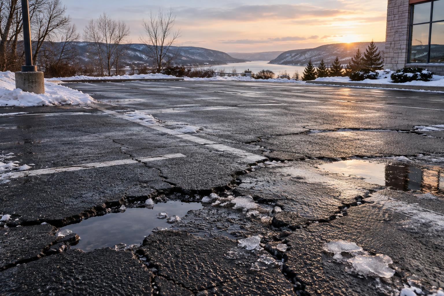Podcasts: New York Winters Make Parking Lots Worse: Why Fixing Your Asphalt Now Is Key