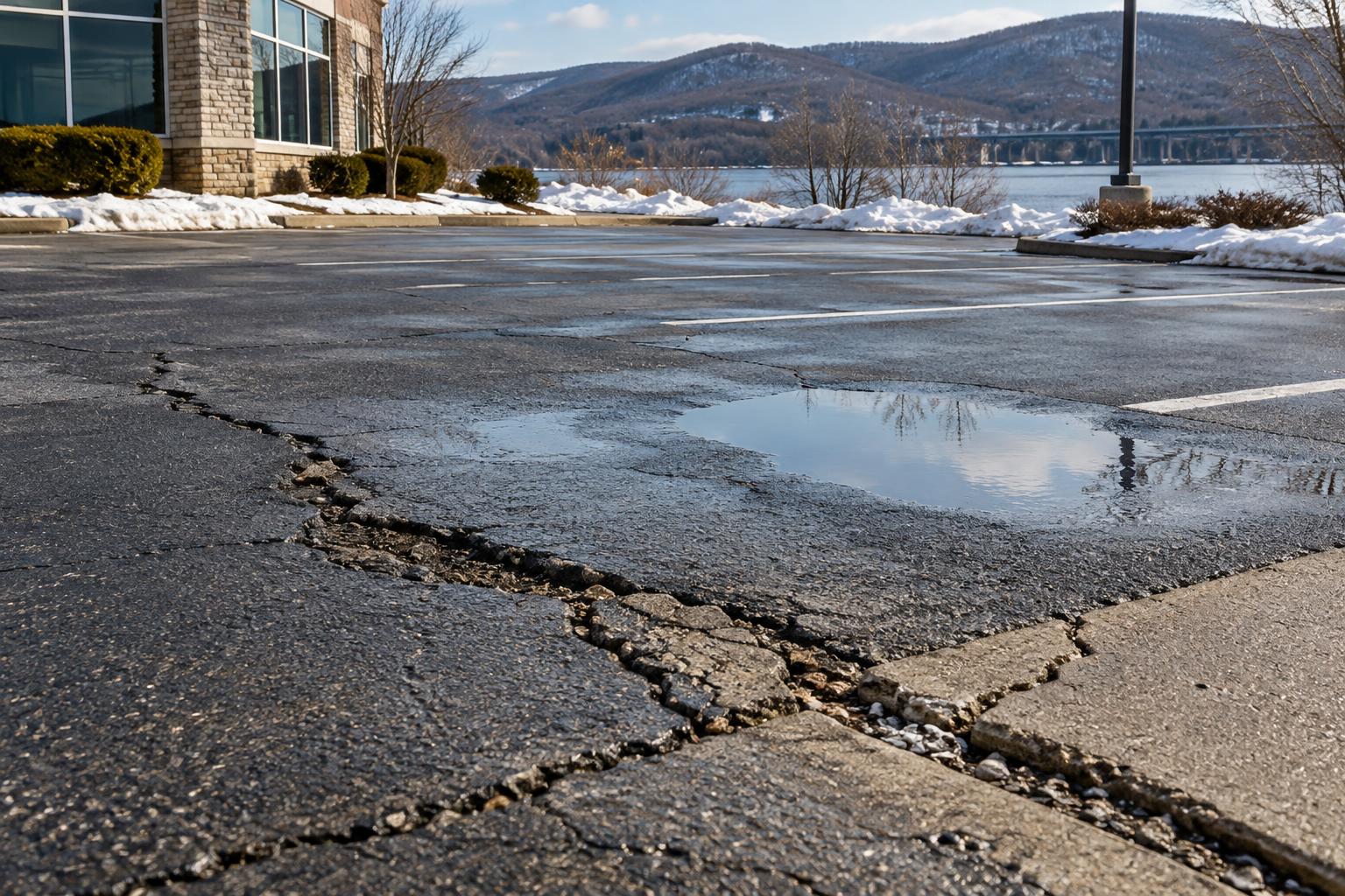 Blog Posts: Cracks, Pooling Water, Unsealed Joints: Signs Hudson Valley Lots Need Repair
