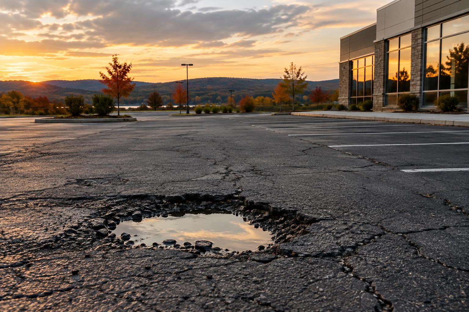 Video Press Releases: Poughkeepsie Asphalt: Avoid $50K Lawsuits & Costly Repairs
