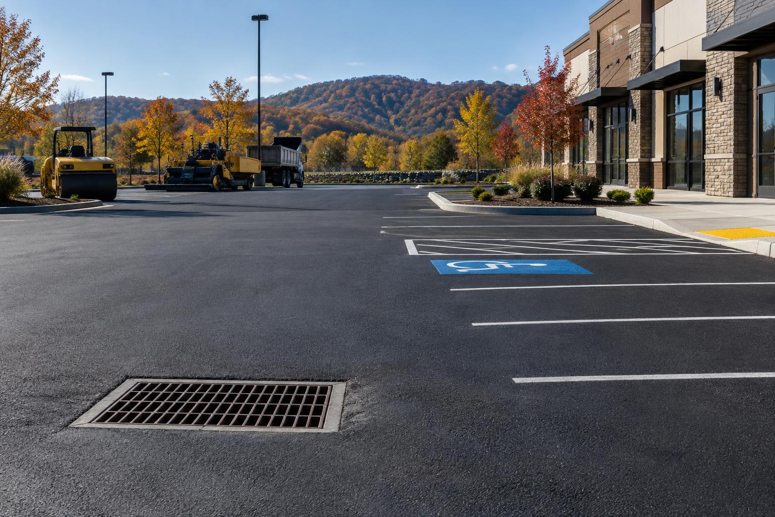 Podcasts: What Makes Commercial Asphalt Different? ADA, Drainage & Heavy-Duty Paving