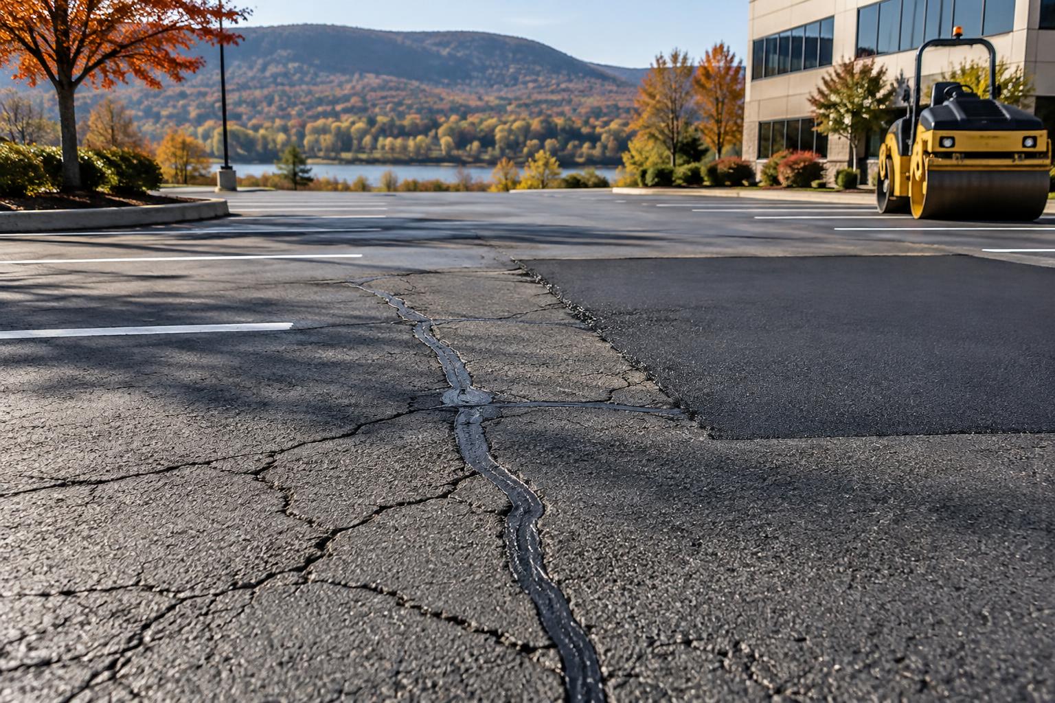 Podcasts: Commercial Parking Lot Care: Crack Filling, Patching & When to Reconstruct