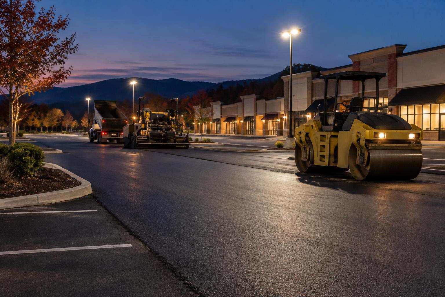 News Articles: Hudson Valley NY Retail Plaza Paving Guide Released - After-Hours Solutions