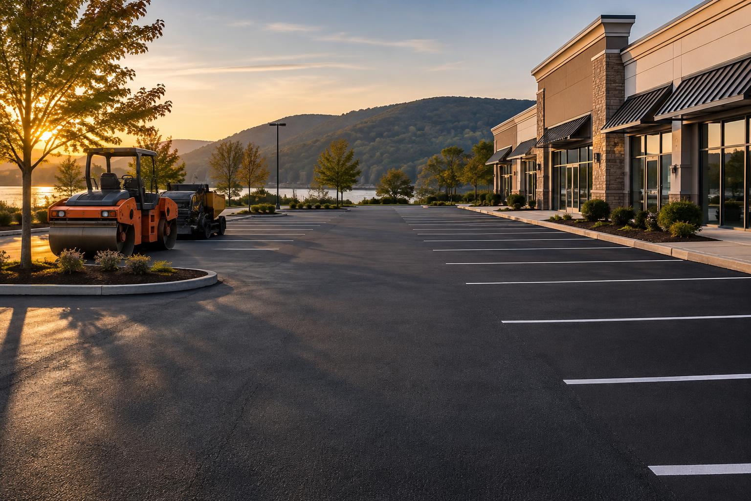 Podcasts: Hudson Valley Retail Plaza Asphalt Paving: Keep Tenants Happy, Zero Revenue Loss